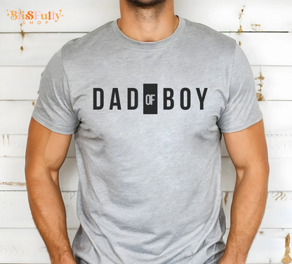 Dad of Boy Shirt - Daddy Shirt - Fathers Day Shirt - Dad Shirt Gift