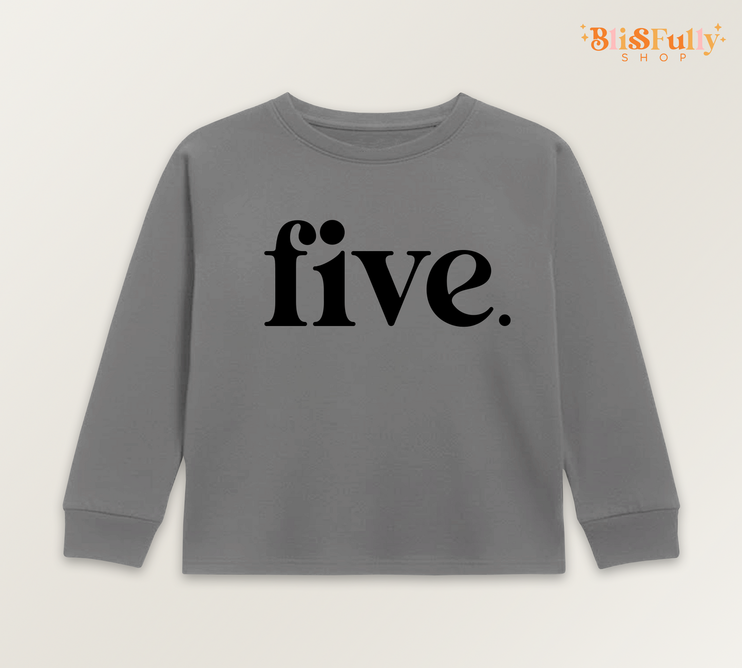 Five Birthday Boy Shirt Long Sleeve - 5th Birthday Boy Shirt - Fifth Birthday Boy Shirt Long Sleeve