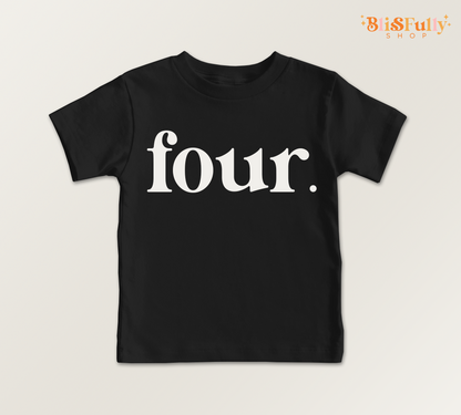 Four Birthday Shirt for Boy - 4th Birthday Boy Shirt - Boy Fourth Birthday Shirt