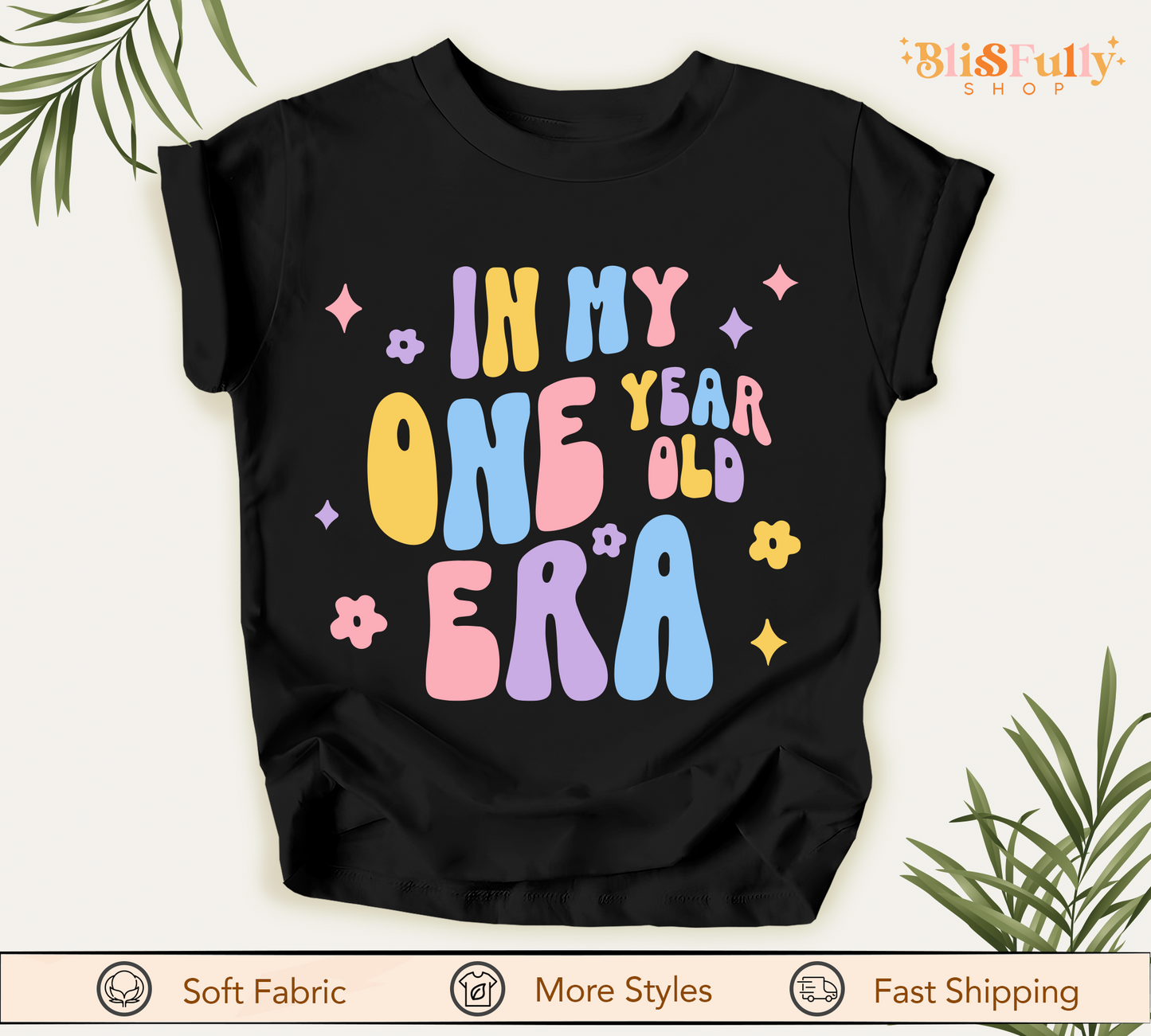 In my One Year Old Era Shirt - 1st Birthday Girl Shirt - First Birthday Girl Shirt