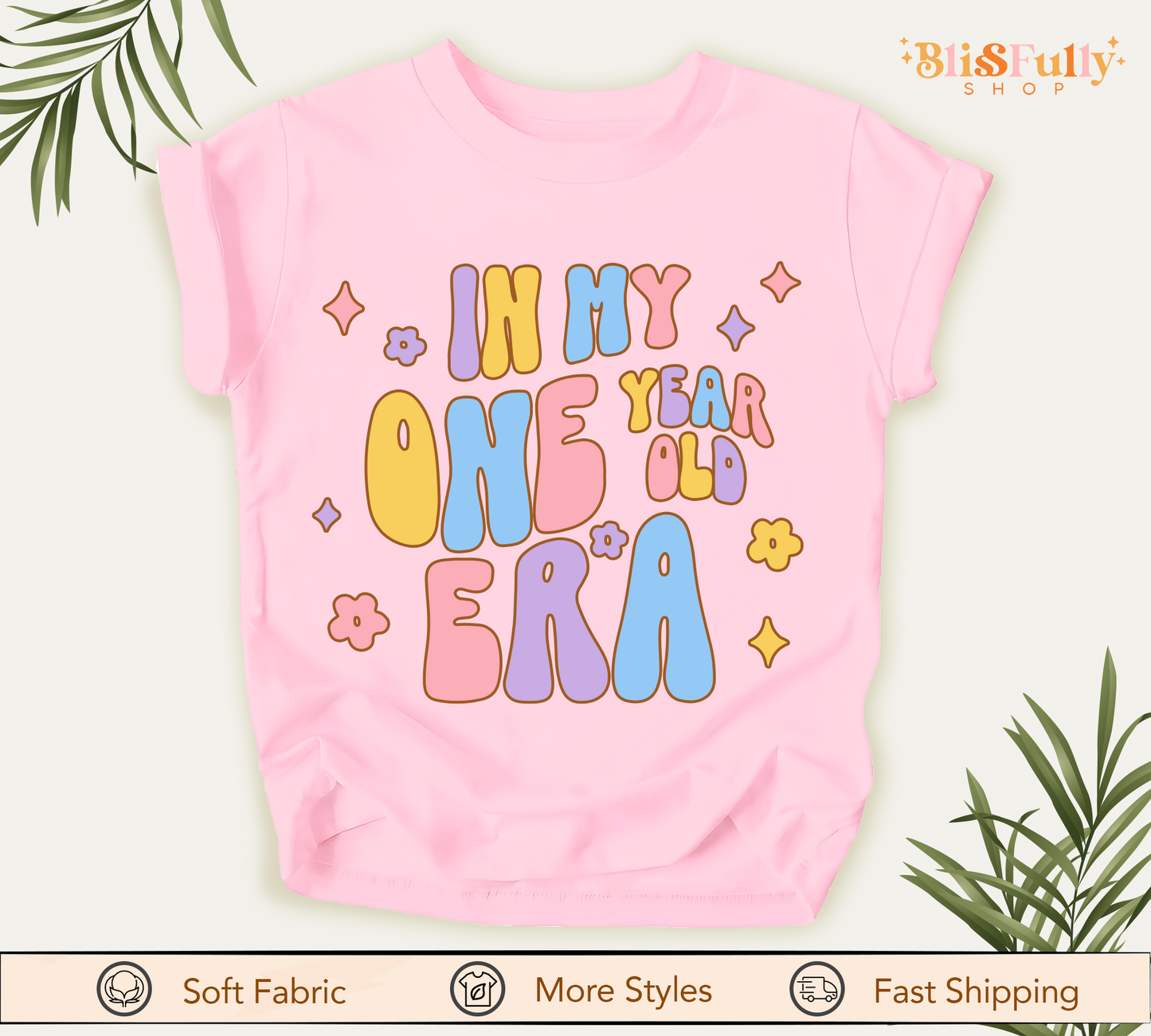 In my One Year Old Era Shirt - 1st Birthday Girl Shirt - First Birthday Girl Shirt