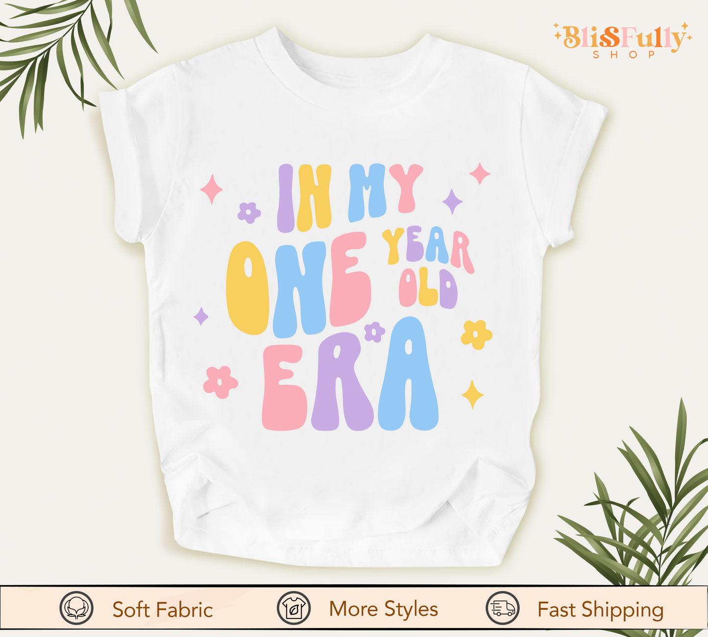 In my One Year Old Era Shirt - 1st Birthday Girl Shirt - First Birthday Girl Shirt