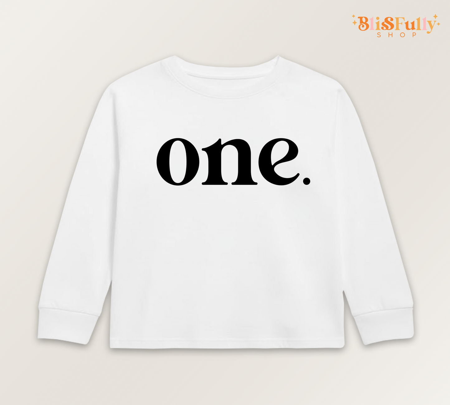 One Birthday Boy Shirt Long Sleeve - 1st Birthday Boy Shirt - First Birthday Boy Shirt Long Sleeve