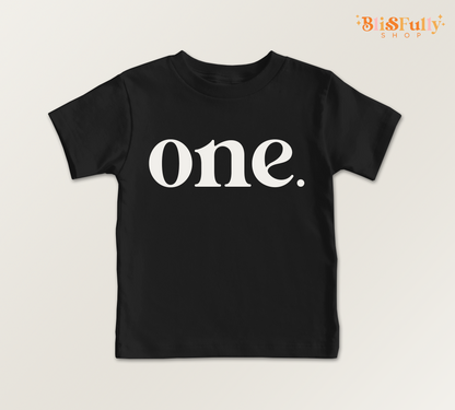 One Birthday Shirt for Boy - 1st Birthday Boy Shirt - Boy First Birthday Shirt