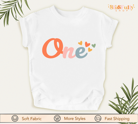 1st Birthday Girl Shirt - One Birthday Girl Shirt - First Birthday Girl Shirt