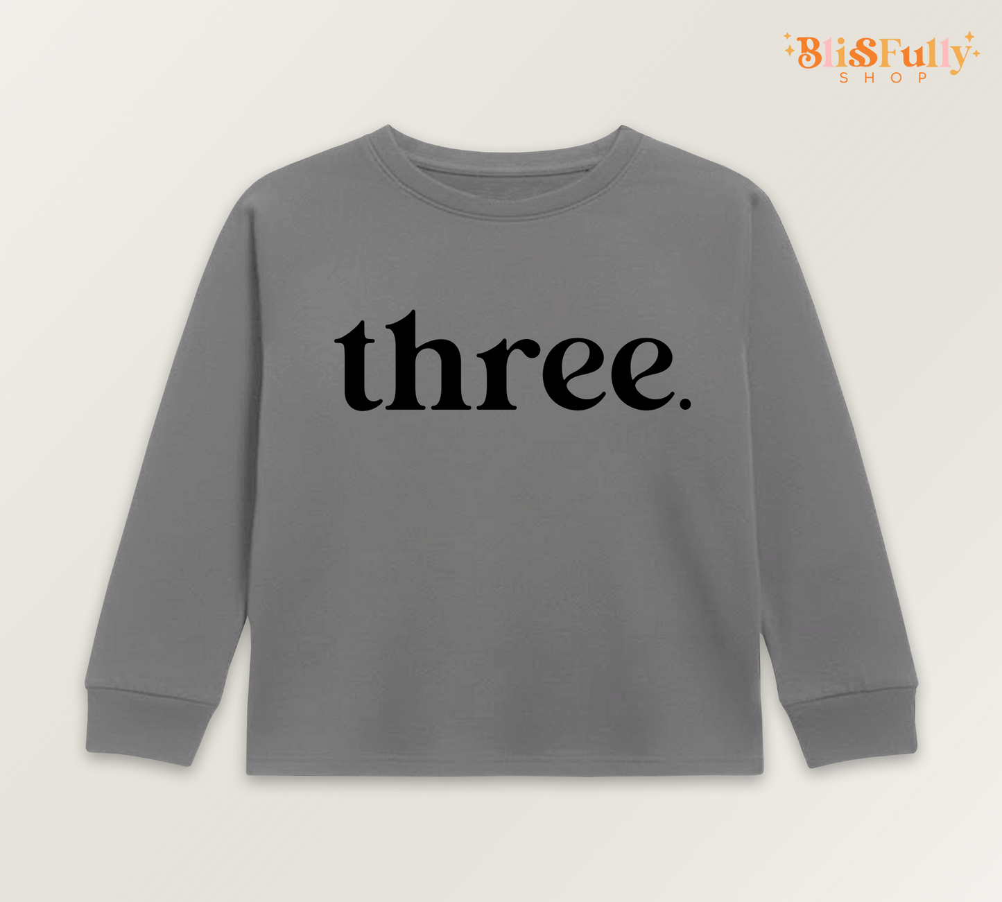 Three Birthday Boy Shirt Long Sleeve - 3rd Birthday Boy Shirt - Third Birthday Boy Shirt Long Sleeve