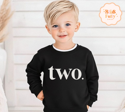 Two Birthday Boy Long Sleeve Shirt - 2nd Birthday Boy Shirt - Second Birthday Boy Shirt Long Sleeve