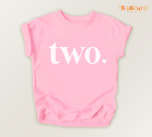 Two Birthday Shirt for Girl - 2nd Birthday Shirt Girl - Girl Second Birthday Shirt
